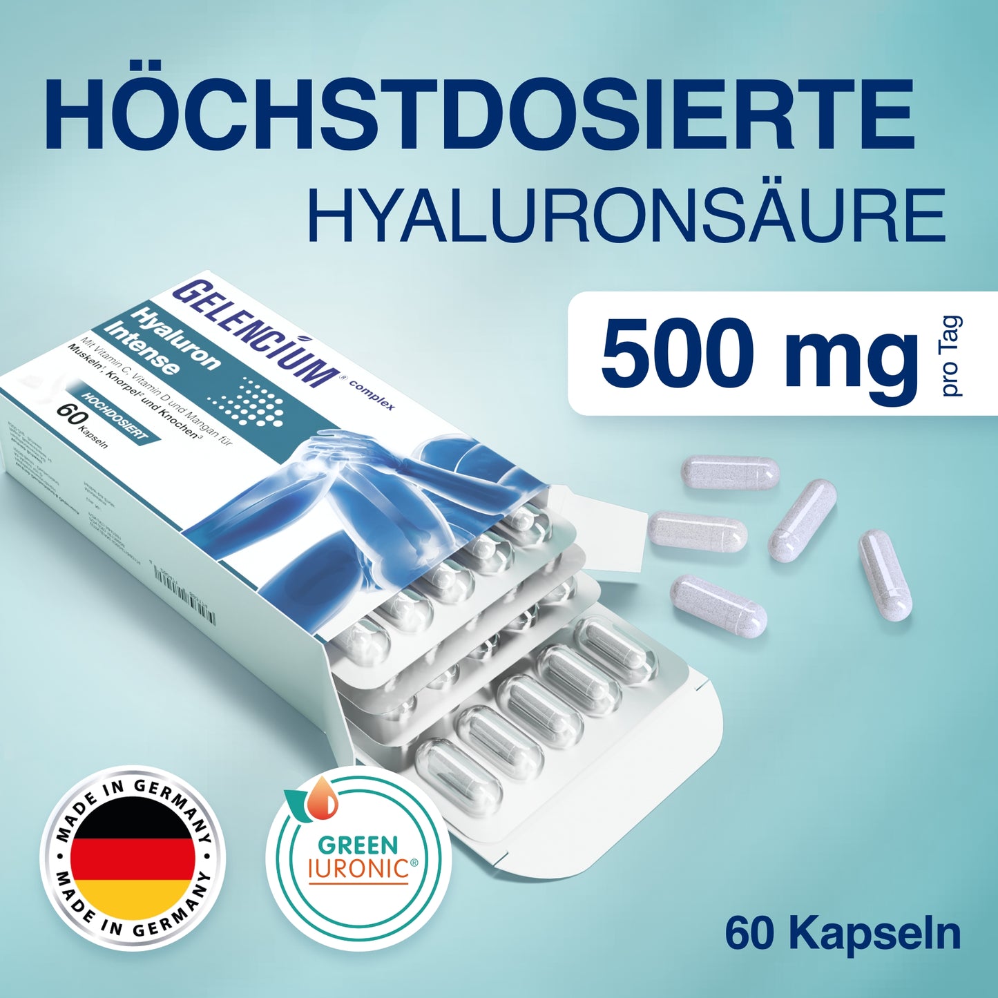 GELENCIUM Hyaluron Intense 12 Wochen Intensivkur