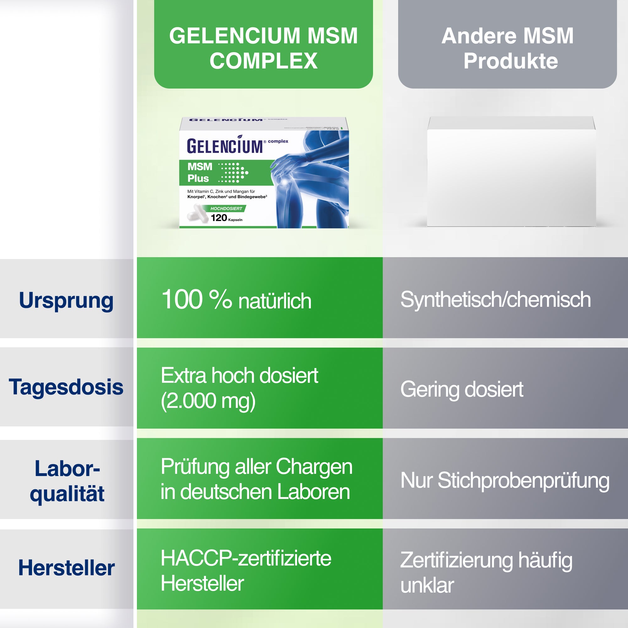 GELENCIUM MSM Plus