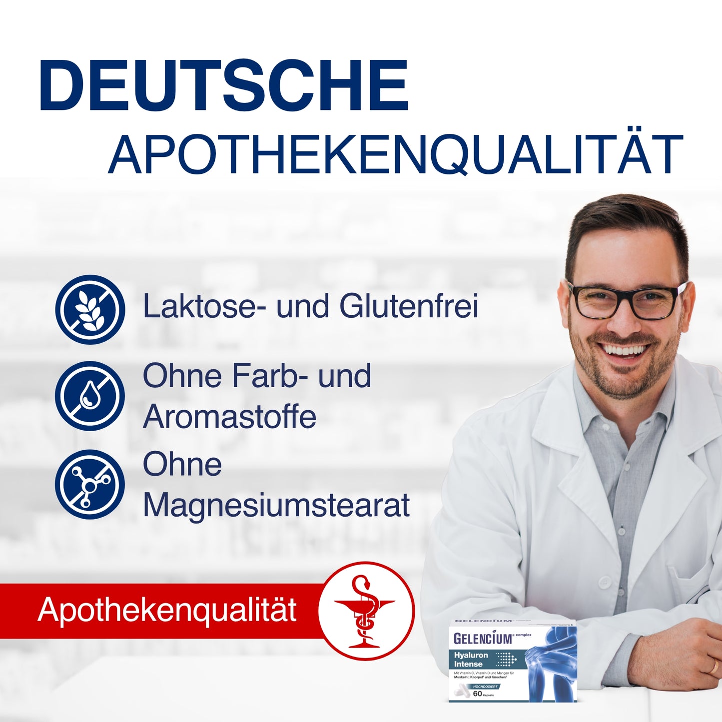 GELENCIUM Hyaluron Intense 12 Wochen Intensivkur