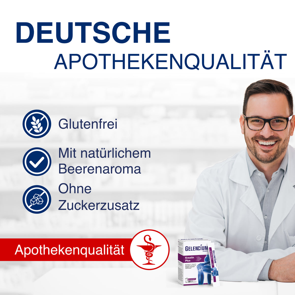 GELENCIUM Kreatin Plus