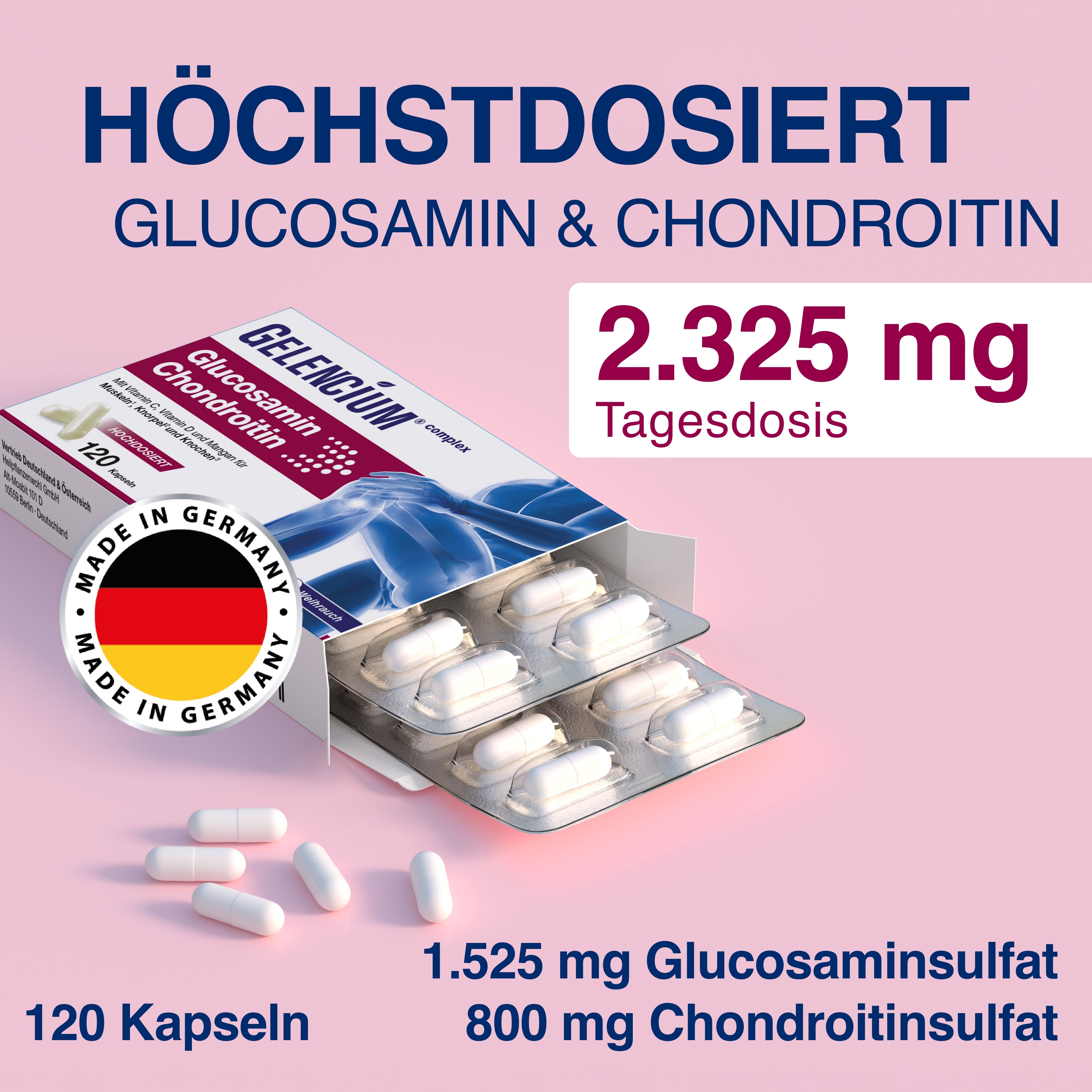 GELENCIUM Glucosamin Chondroitin