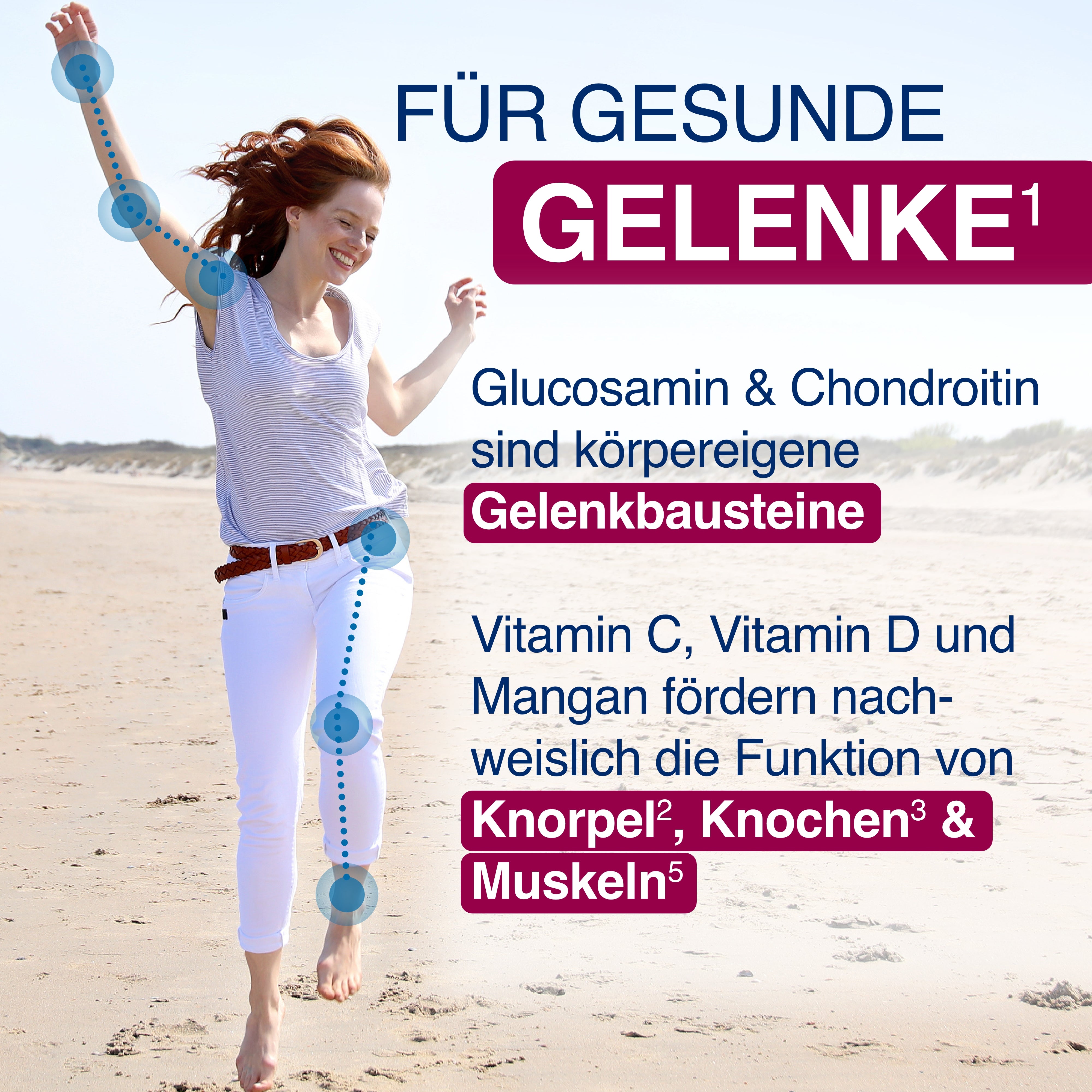 3x GELENCIUM Glucosamin Chondroitin