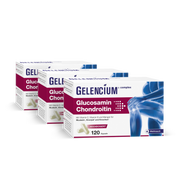 3x GELENCIUM Glucosamin Chondroitin
