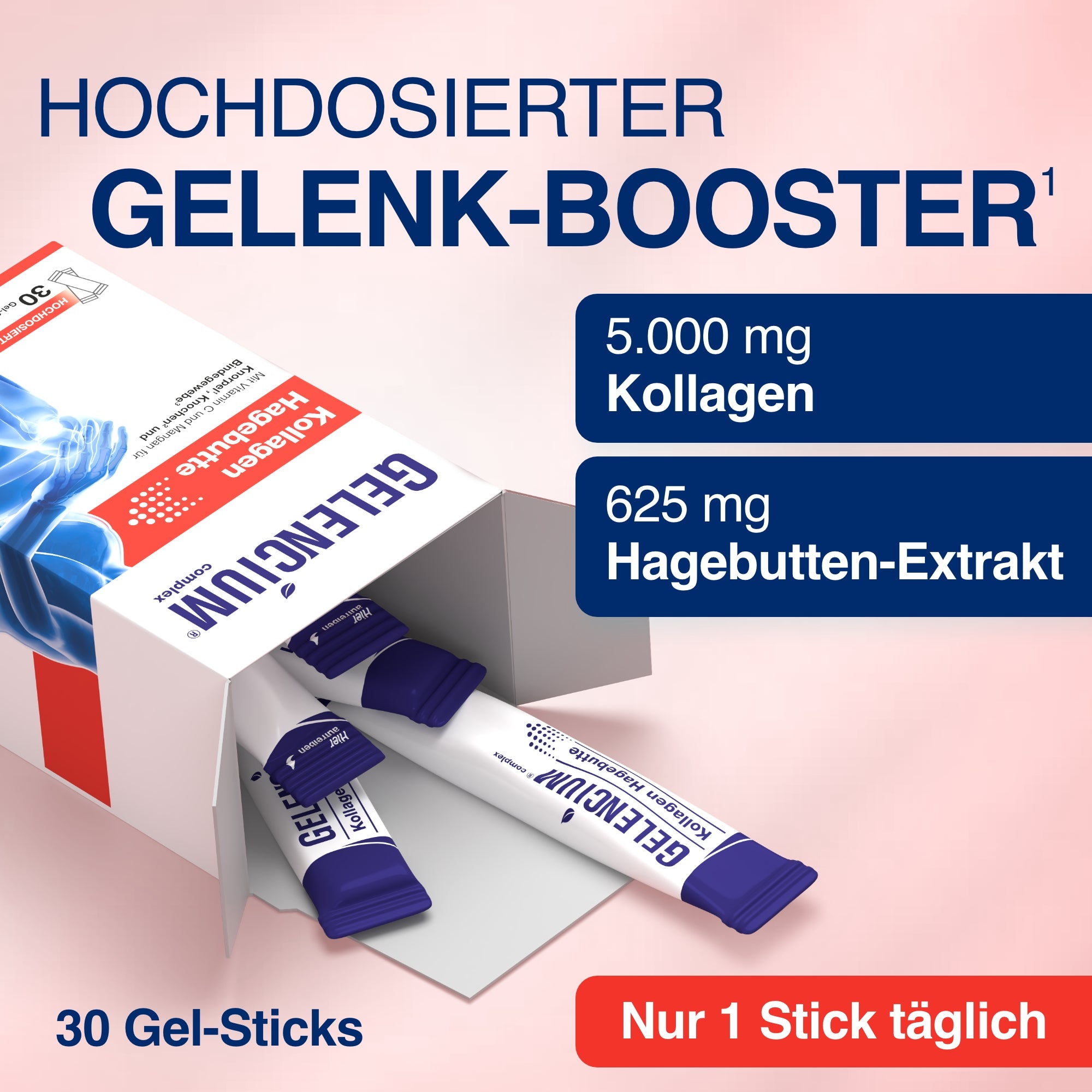 GELENCIUM Kollagen Hagebutte