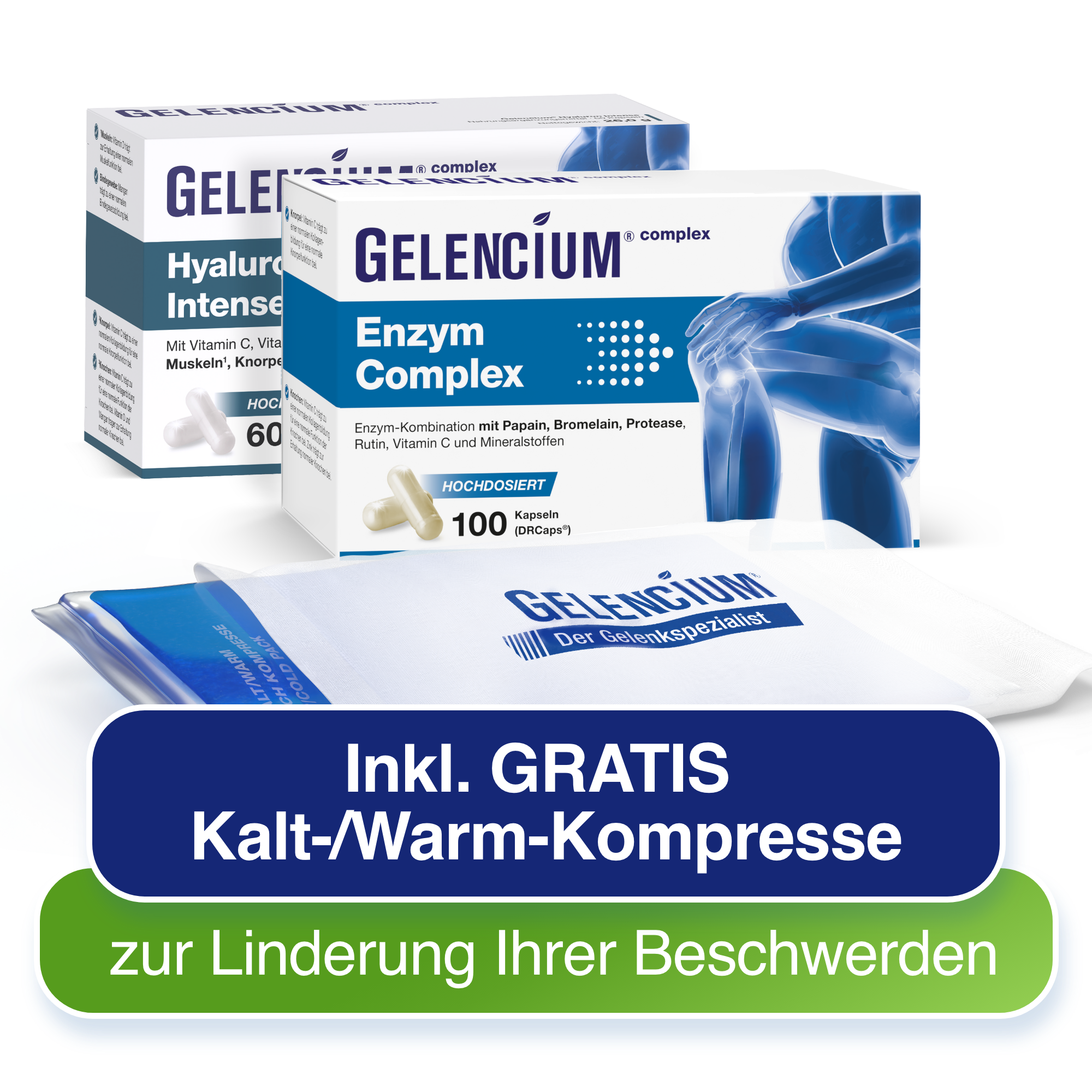 GELENCIUM Gelenk-Intensiv Set
