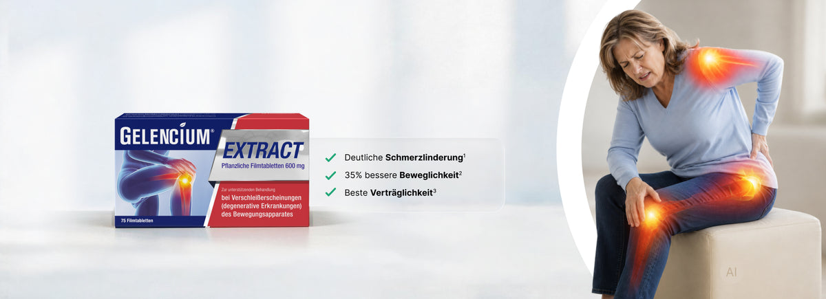 Die Nr. 1* bei Arthrose und Rückenschmerzen